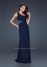 2012 La Femme Prom Dresses 17166.  Available in Gunmetal, Navy